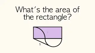 What's the area of the rectangle?