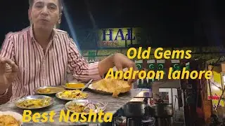 Taj Mahal Sweets|50 years old halwapuri|walled city|Pakistan street food in lahore