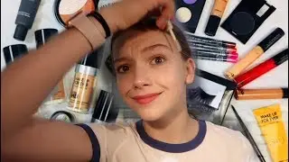 BACKWARDS MAKEUP CHALLENGE! Vlog Day #82 || Jayden Bartels