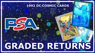 Unveiling PSA Graded 1992 DC Cosmic Cards Holograms & Base Set Favorites!