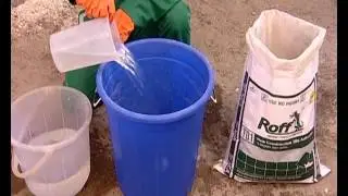 Roff New Construction Tile Adhesive Application