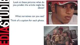 Newspaper Intro Image and Semiotic Analysis
