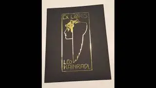 KOLOMAN MOSER BOOKPLATE LEO KAINDRADL