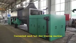 New Mesh Belt Shot Blasting Machine | Precision Design & Refined Coating