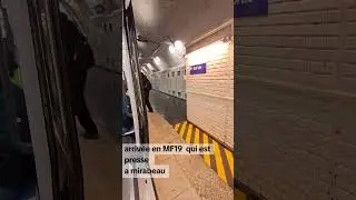 arriv&eacute;e en MF19 qui est presse a mirabeau #idfm #mf19 #ratp