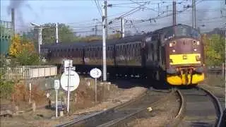 LNER Gresley K4 61994 and WCRC 37706 at York
