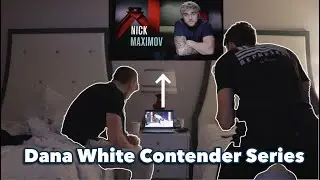 Reacting to My Brothers Contender Series Fight LIVE!