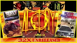 NITRO WRECKS / HEAVY MACHINERY - UNRLEASED SEGA 32X - TEAM AGONY - SCAVENGER