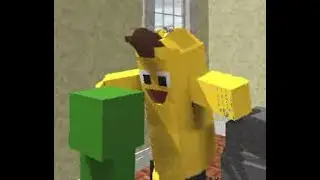 Giant Banana fights creeper - Welcome to Roblox Building
