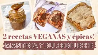 DULCE DE LECHE Y MANTECA | 100% VEGETAL