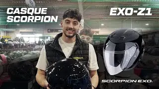 Test du casque jet SCORPION EXO-Z1 par Gurvan de Maxxess RENNES