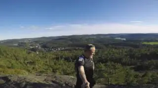 En sommertur i Gulsetmarka 2017. Fantekjerringkollen og omr&aring;dene rundt.