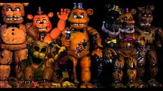 II GUMMY BEAR SONG II All Freddy,s Voices