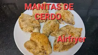 MANITAS DE CERDO REBOZADAS EN FREIDORA DE AIRE, COSORI-AIRFRYER