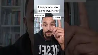 4 supplements to increase energy levels #acidrefluxtiktok #ibstiktok #adrenalfatigue #hypothyroidis