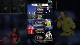 🎉 Weekly Event Calendar The Soho