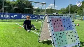 Ablenkbarkeit - Bodengew&ouml;hnung Fangen - Goalkeeping Development
