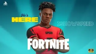 New *IShowSpeed Skin* is LIVE on Fortnite [4K HD PS5]