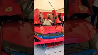NEW $5M FERRARI F80 ON DISPLAY AT GOODWOOD FOS 2025! #shorts #trending #viral #cars #supercars #yt