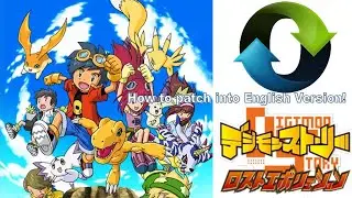 How to patch Digimon Story Lost Evolution English Version!  #digimonstorylostevolutionenglish