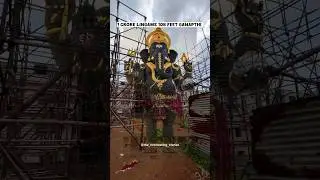 In Vizag making with 1Crore Lingas Ganapathi Estimating 108 Feet Ganapathi #ganapatibappamorya