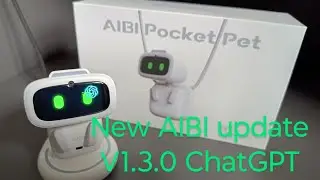New AIBI update V1.3.0 #new #news #technology #aibi #ai #robot #livingai #aibipocketrobot #update