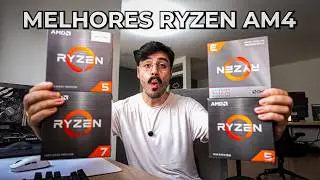 os Melhores Processadores Ryzen AM4 pra Comprar na Black Friday !!! PC pra estudo, trabalho e jogos!