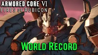 World Record: Armored Core 6 Fastest Boss Kills - AC6 Gameplay