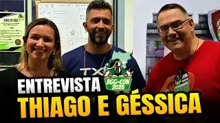 BGGCON 2025: Entrevista com Thiago Passarinho e G&eacute;ssica com 