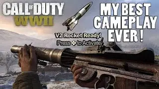 INSANE 87 KILLSTREAK w/ OVERPOWERED EPIC LEWIS SETUP in COD WWII // EASIEST WAY TO GET A V2 ROCKET