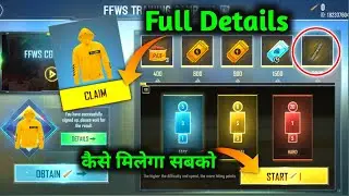 HOW TO COMPLETE FFWS TRAINING CAMP EVENT IN FREE FIRE | FREE FIRE NEW EVENT TODAY | FF NEW EVENT