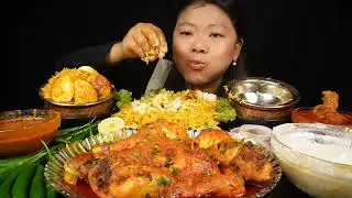 Gurungni didi cooking and eating.