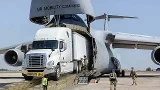 The Crazy Process of Loading US Air Force&rsquo;s Largest Aircraft Ever