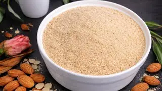  Almond Powder Recipe -Better Than Store-Bought || Perfect for Baking Texture, Amazing Taste Smooth