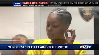 Louisville woman charged in ex-boyfriend's murder appears in court