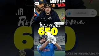 Rohit Sharma Creates History &ndash; 650 Sixes & World No.1 in International Cricket! 🔥 #rohitsharma