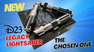 NEW - D23 Chosen One Anakin Skywalker Lightsaber Boxset Review