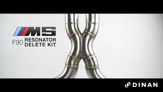 Dinan F90 M5 Resonator Delete / X-Pipe - Sound Clip