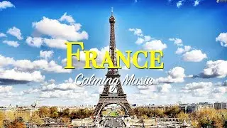 Paradise 4K | France Relaxing Music, Scenic Relaxation Film With Calming Music | Pavis