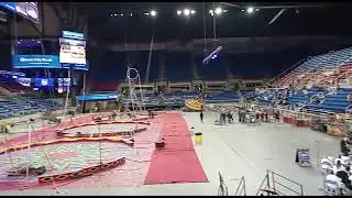 The #FargoDome in Fargo, North Dakota ready for the #Circus !!!