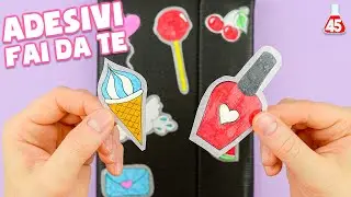 Come fare gli Stickers fai da te | DIY Adesivi tutorial