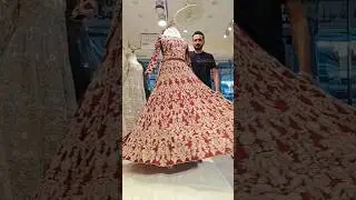 Pakistani Bridal Lehenga 2023 | New Red, Maroon Colour Wedding Dress. Pakistani New Best Bridal Suit