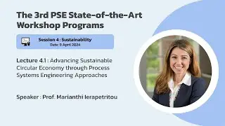 Advancing Sustainable Circular Economy through Process Systems Engineering Approaches