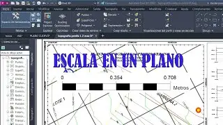 COMO ESCALAR UN PLANO EN AUTOCAD CIVIL 3D, O DAR ESCALA A UN PLANO EN AUTOCAD