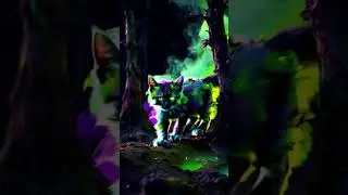 Elemental Kittens, Toxic Edition ☢️🐱☣️#elementalkittens #cat #cats #pets #pet #beast #fyp #foryou