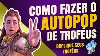 Como fazer o AUTOPOP de trof&eacute;us no PS5