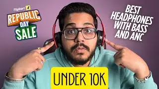 Best Headphones With Amazing Bass and Noise Cancellation Under 10K in Flipkart Republic Day Sale🔥