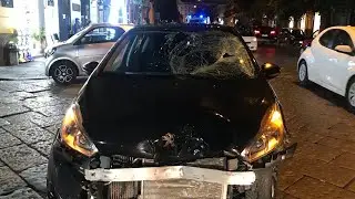 In coma studente 21enne investito sulle strisce a Napoli