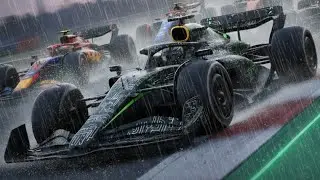 F1 Chaos in the Rain! Team AQ Warriors Struggle to Survive | Ali Qasim Gaming