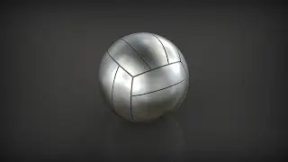 Волейбольный мяч в программе Rhinoceros. VolleyBall in Rhinoceros. #SantaYork